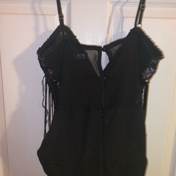 Black sequin bodysuit - Picture 7 of 8